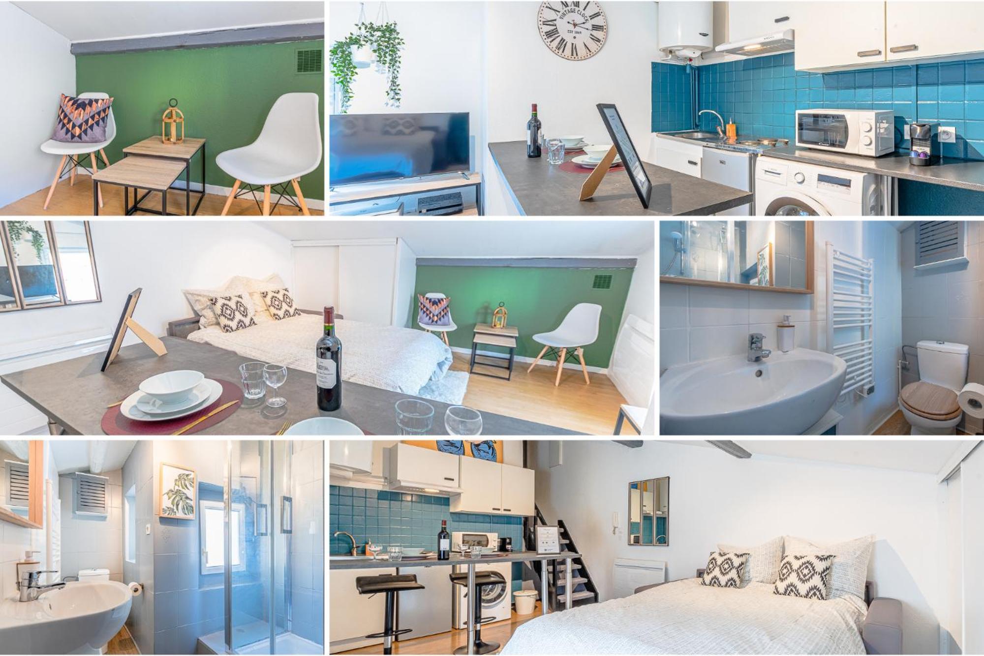 1 & 4 Appts - 1 A 4 Lits - 1 A 7 Pers - Max 25 Pers - 1 Immeuble - Confort, Flexibilite ------ - 1 & 4 Apts - 1 To 4 Beds - 1 To 7 Guests - Up To 25 - Same Building -- Cattenom Appartement *